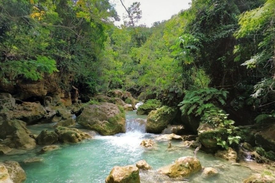 River Rapids Waterfalls Tubing and Beach Adventure