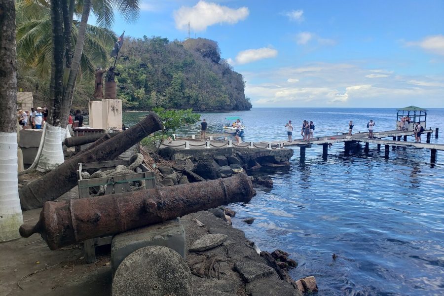 RonaldFraser darkview waterfall,Pirates,fort Charlotte and Beach