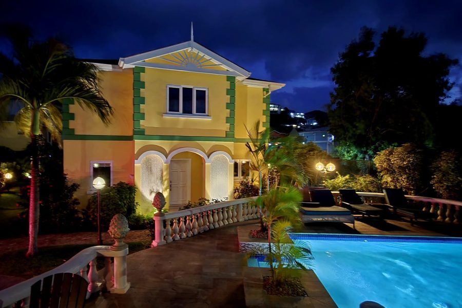 Bright and Spacious 3-Bedroom Villa in Rodney Bay